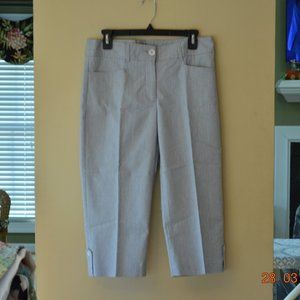 Willi Smith cropped pinstripe pants - size 6